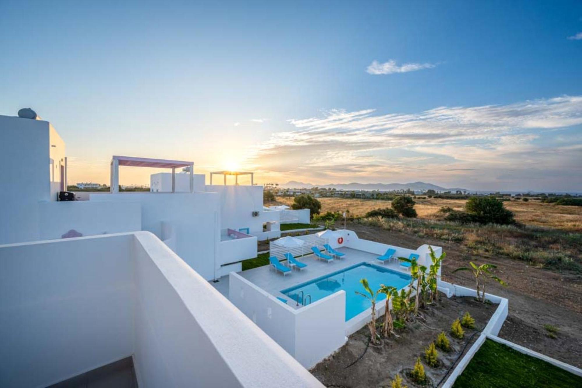 Xenos Villa 6 With A Private Pool Near The Sea ตีกากี ภายนอก รูปภาพ